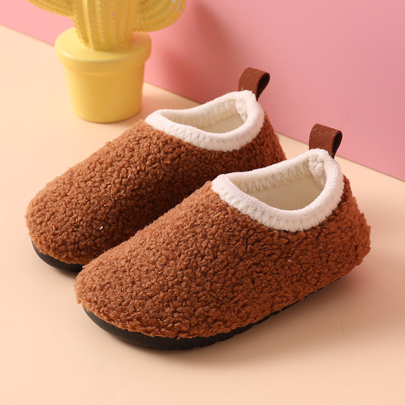 Women’s Winter Plush Indoor Slippers – Warm Anti-Slip Cozy Home Shoes for Cold Canadian Weather