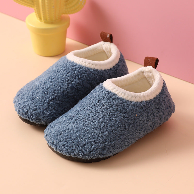 Women’s Winter Plush Indoor Slippers – Warm Anti-Slip Cozy Home Shoes for Cold Canadian Weather